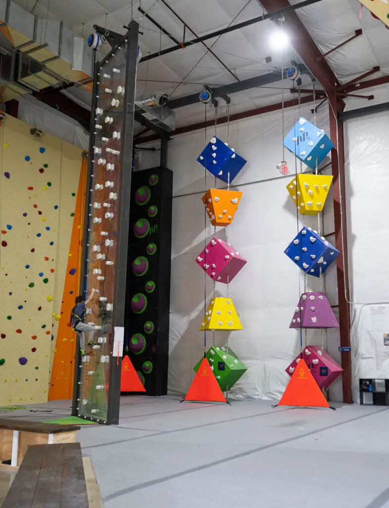 indoor climbing blocks